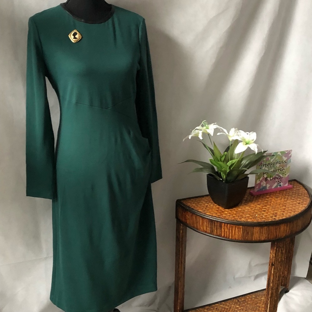 *Anne Klein Long Sleeve Sheath